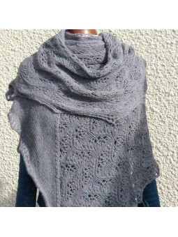 tutoriel châle brume