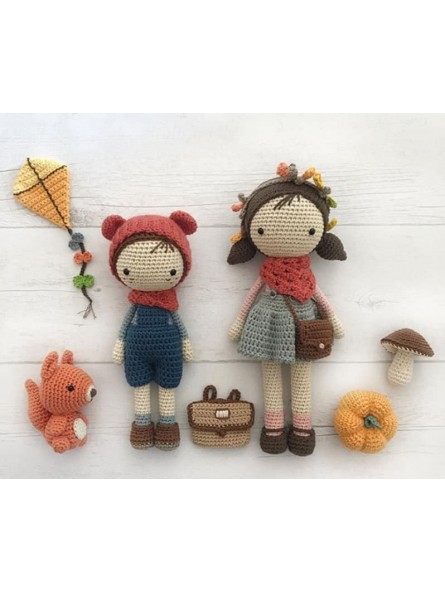 Les poupées de Lulu Compotine au crochet