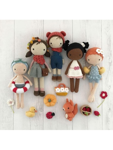 Les poupées de Lulu Compotine au crochet