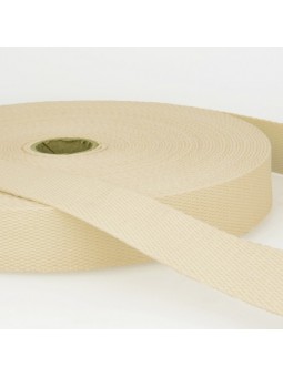 Sangle coton unie 30 mm