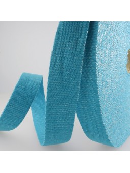 Sangle coton métallisée - 30 mm