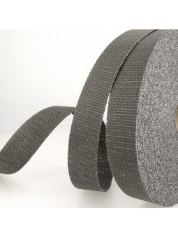 Sangle coton métallisée - 30 mm