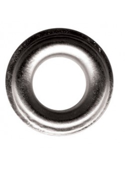 Oeillets en métal Argent - 7 mm - 100 pcs