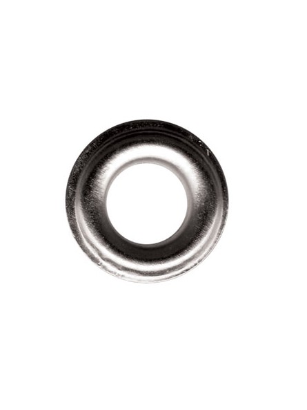 Oeillets en métal Argent - 7 mm - 100 pcs