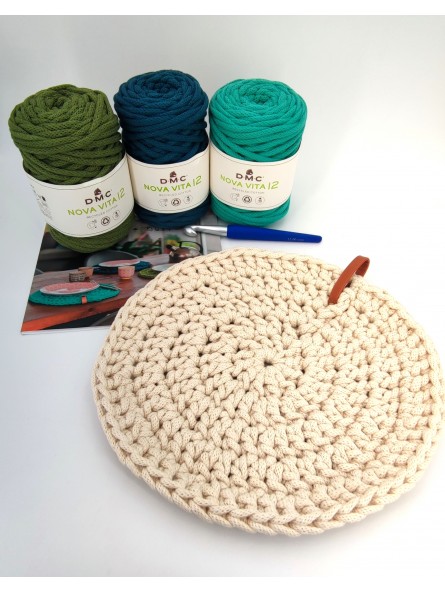 Atelier crochet 11/04/2023- Dessous de plat - 2h + 1h offert (fournitures non comprises)
