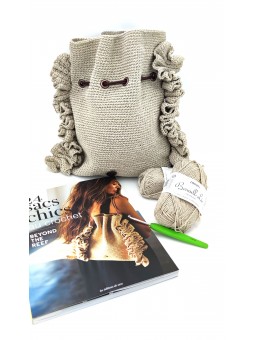 Atelier 29/04 et 13/05 Sac au crochet en lin - 2 fois 3h (fournitures non comprises)