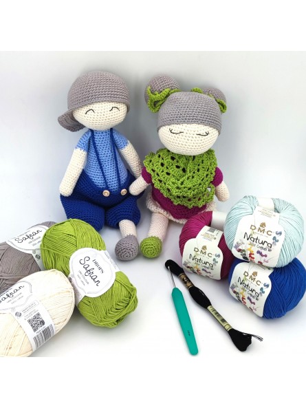 Atelier 06/05/2023 crochet amigurumi Eliot et Ingrid - 2h +1h offerte (fournitures non comprises)
