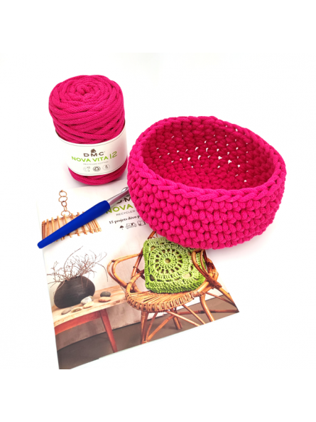 Atelier crochet 14/03/2024- Panière - 3h (fournitures non comprises) - réservation en boutique ou par mail