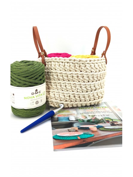 Atelier crochet 02/04/2024- Panière rectangulaire- 3h (fournitures non comprises) - réservation en boutique ou par mail