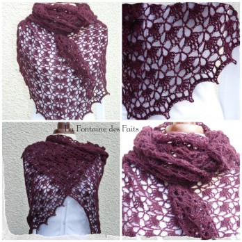 Atelier 23/09/2024 crochet Châle South Bay - 3h (fournitures non comprises)