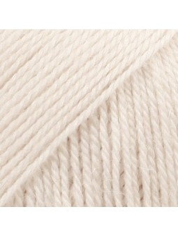 laine drops Flora brume blanche 22