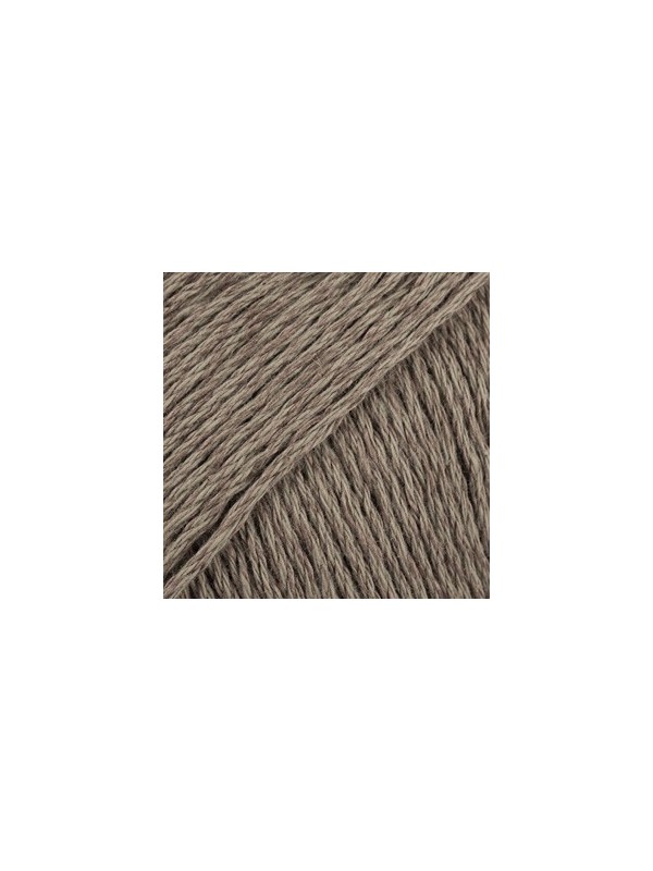 laine drops bomull-lin brun 05