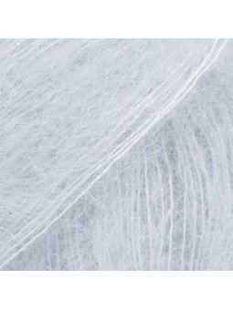 laine drops Kid-Silk bleu ciel clair 07