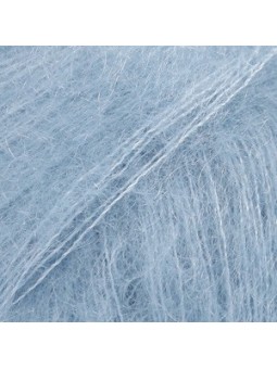 laine drops Kid-Silk bleu jeans clair 06