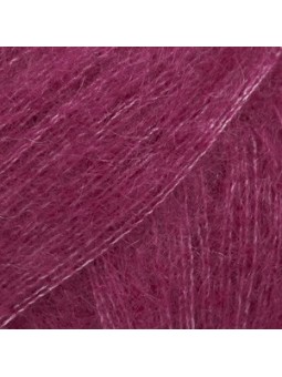 laine drops Kid-Silk rose foncé 17