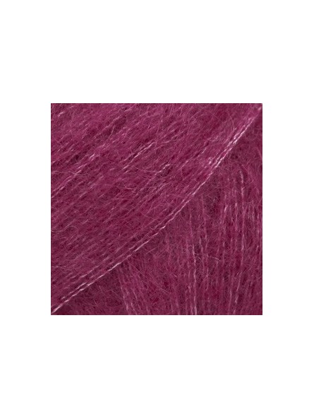 laine drops Kid-Silk rose foncé 17