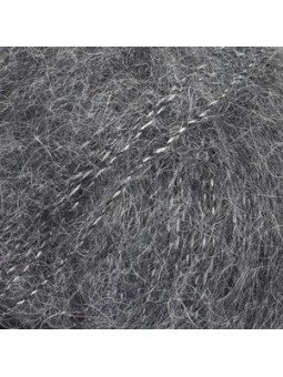 laine drops Kid-Silk gris cendre 22