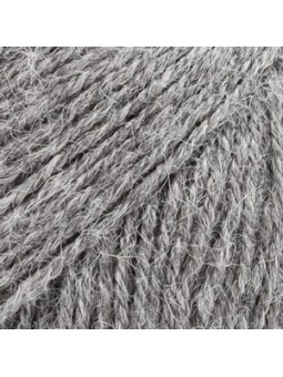 laine drops alpaga gris moyen 517