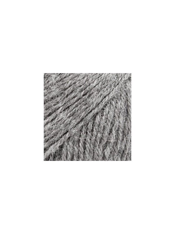 laine drops alpaga gris moyen 517