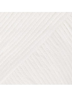 laine drops safran blanc 17